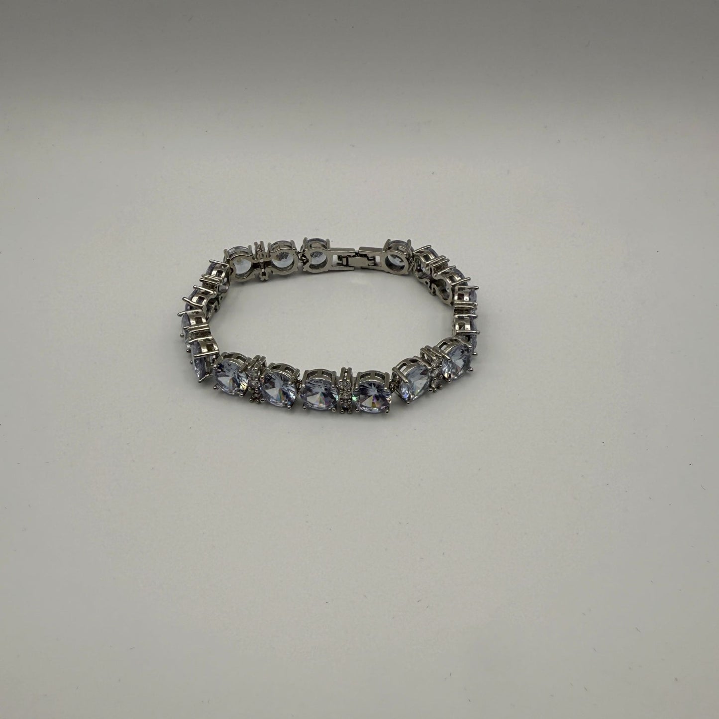 Silver-Plated Tennis Bracelet –JSB-BRACELET-009
